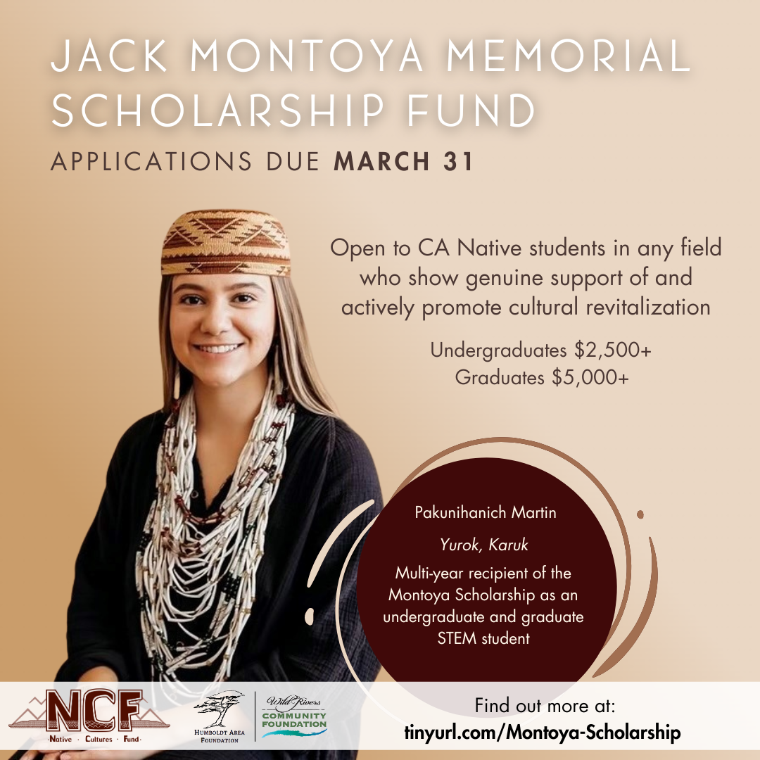 Jack Montoya memorial scholarship fund advertisement to apply by March 31.